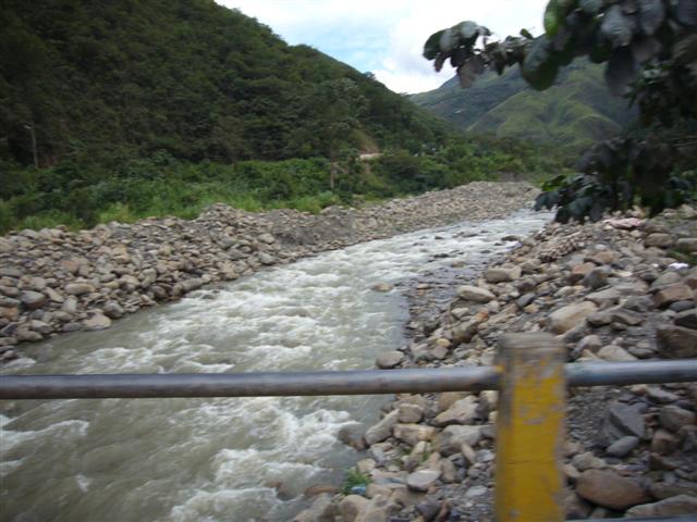 From Van on death road
